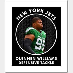 QUINNEN WILIAMS - DT - NEW YORK JETS Posters and Art